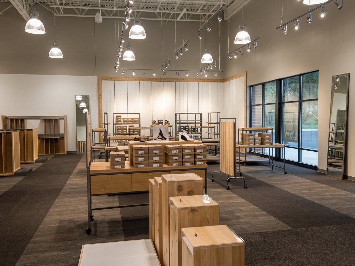 DSW interior progress, Trexlertown, PA